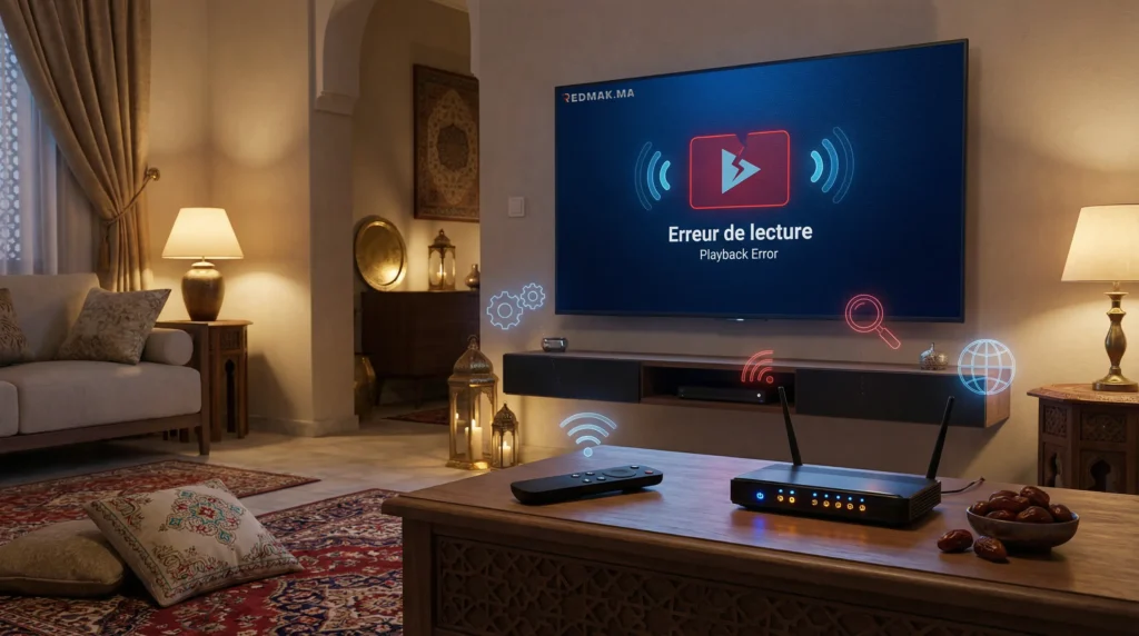 IPTV Erreur de Lecture Astuces et Solutions Maroc IPTV